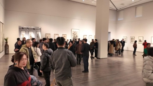 齐风鲁韵・传承发展——当代中国画十人邀请展在山东出版美术馆开幕(图10) 齐风鲁韵・传承发展——当代中国画十人邀请展在山东出版美术馆开幕(图10)
