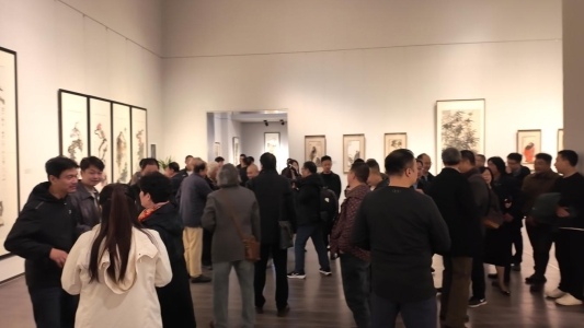 齐风鲁韵・传承发展——当代中国画十人邀请展在山东出版美术馆开幕(图11) 齐风鲁韵・传承发展——当代中国画十人邀请展在山东出版美术馆开幕(图11)