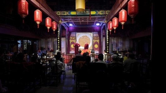 浙闽汇济,曲艺交融!江湖艺社入驻浙闽会馆(图1) 浙闽汇济,曲艺交融!江湖艺社入驻浙闽会馆(图1)