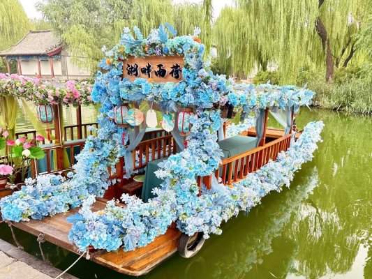 大明湖畔“摇橹咖啡”惊喜上线：古法手作+花船咖饮，打造泉城新体验(图4)