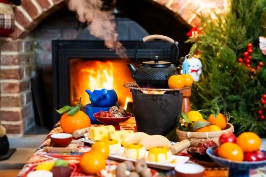 震撼冰瀑奇观×巨型火炉矩阵！元旦假期，九如山邀您共赴一场冰火盛宴(图2)