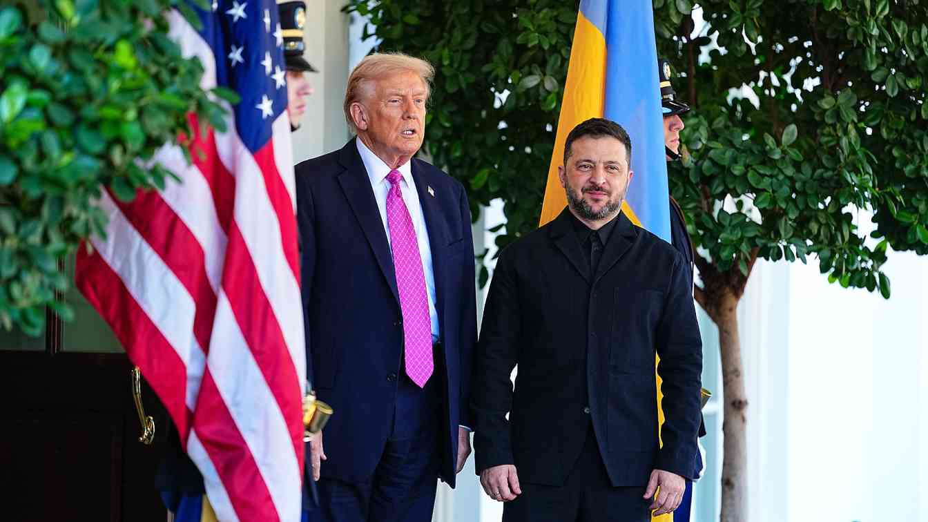 消息人士称美乌总统闭门会谈气氛“紧张、尴尬” - XCCX热点资讯网