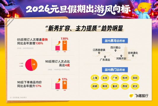 元旦跨年怎么玩?飞猪:看极光、带宠旅行热度大增200%(图2) 元旦跨年怎么玩?飞猪:看极光、带宠旅行热度大增200%(图2)
