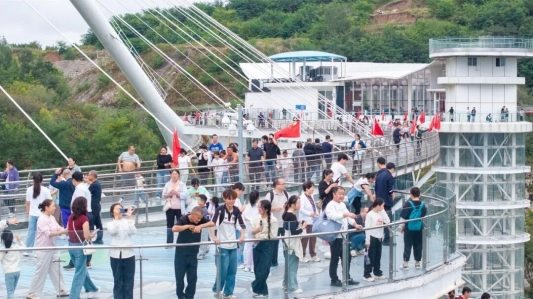 中秋国庆喜相逢，假期乐游潭溪山！高空体验开启“尖叫模式”，抓紧来打卡！(图7)