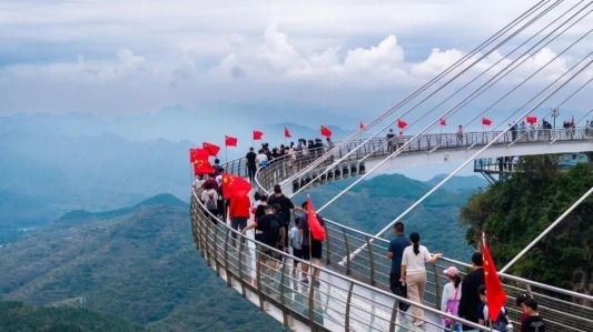 中秋国庆喜相逢，假期乐游潭溪山！高空体验开启“尖叫模式”，抓紧来打卡！(图6)