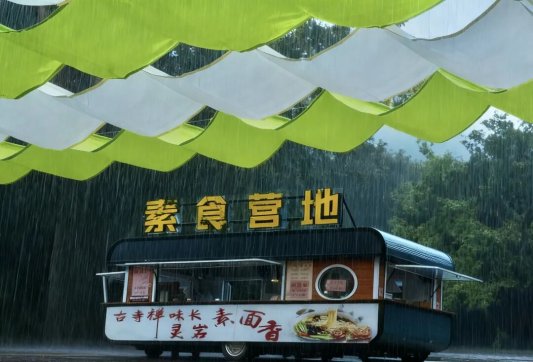 烟雨灵岩，温情不减！免费雨衣+暖心梨汤，双节演出全部照常！(图21)