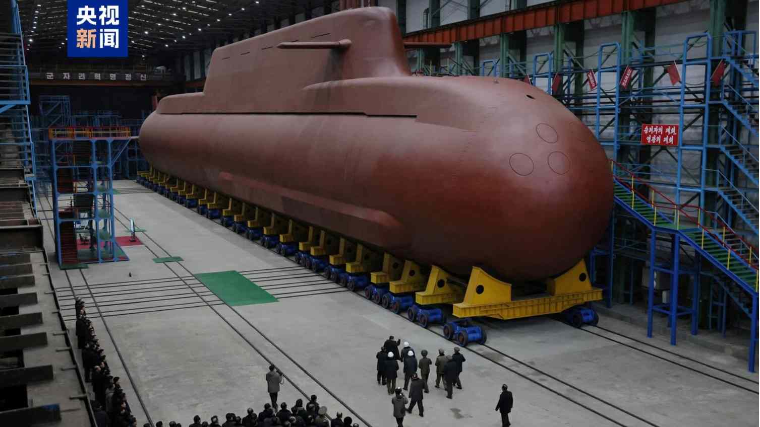 金正恩指导核动力战略导弹潜艇建造工作 - XCCX热点资讯网