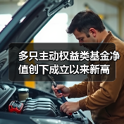 多只主动权益类基金净值创下成立以来新高(图4)