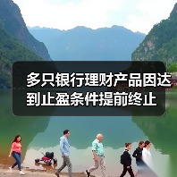 多只银行理财产品因达到止盈条件提前终止(图2)