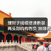 理财子规模增速断层：两头部机构告负 跟随者快步露锋芒(图2)