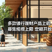 多款银行理财产品上调募集规模上限 定期开放式固收产品“唱主角”(图2)