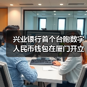 兴业银行首个台胞数字人民币钱包在厦门开立(图4)