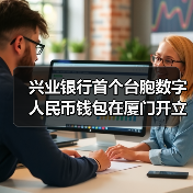 兴业银行首个台胞数字人民币钱包在厦门开立 - XCCX热点资讯网