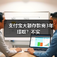 支付宝大额存款需3年提取？不实 - XCCX热点资讯网