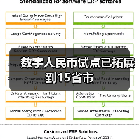 数字人民币试点已拓展到15省市(图4)