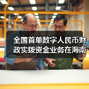 全国首单数字人民币财政实拨资金业务在海南文昌落地(图3)