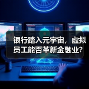 银行踏入元宇宙，虚拟员工能否革新金融业？ - XCCX热点资讯网