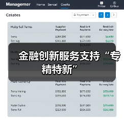 金融创新服务支持“专精特新”(图2)