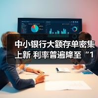 中小银行大额存单密集上新 利率普遍降至“1字头”(图1)