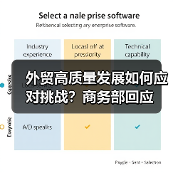 外贸高质量发展如何应对挑战？商务部回应(图3)
