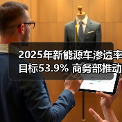 2025年新能源车渗透率目标53.9% 商务部推动消费政策发力(图3) 2025年新能源车渗透率目标53.9% 商务部推动消费政策发力(图3)