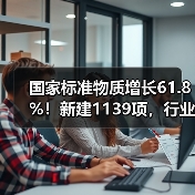 国家标准物质增长61.8%！新建1139项，行业趋势如何？(图2)